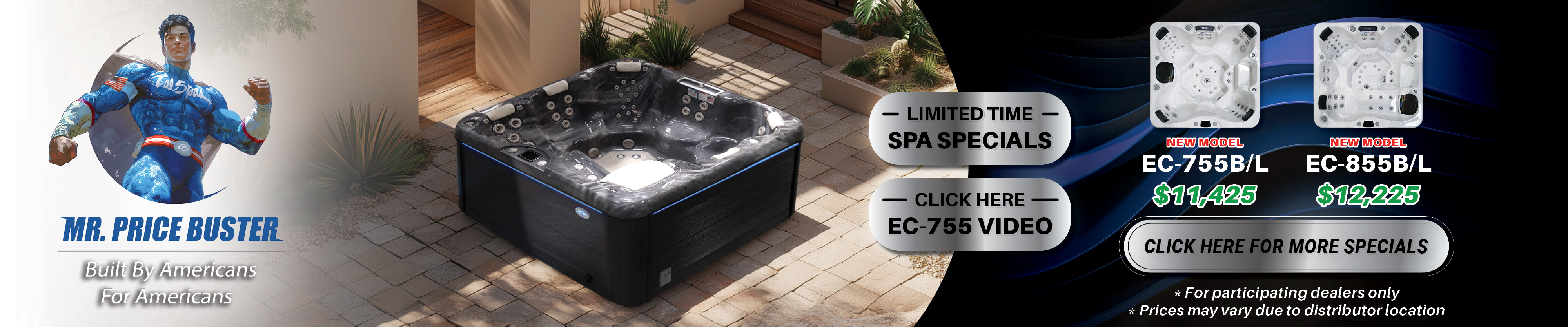 Calspas hot tub being used in a family setting - Greenwood